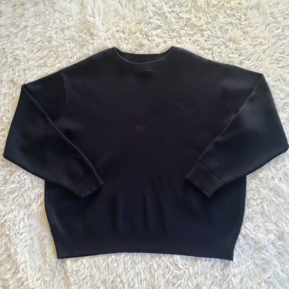 SOLD Filson Mens Pullover Sweater XXL Vtg Crew Neck Navy Virgin Wool USA Heavy - Picture 5 of 8